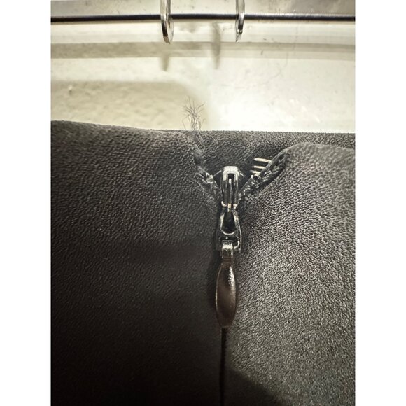 7th Avenue New York & Company Black Skirt Size 10 Polyester Spandex Blend With R - Picture 6 of 7